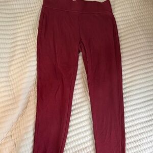 Lands' End Women's Red Leggings